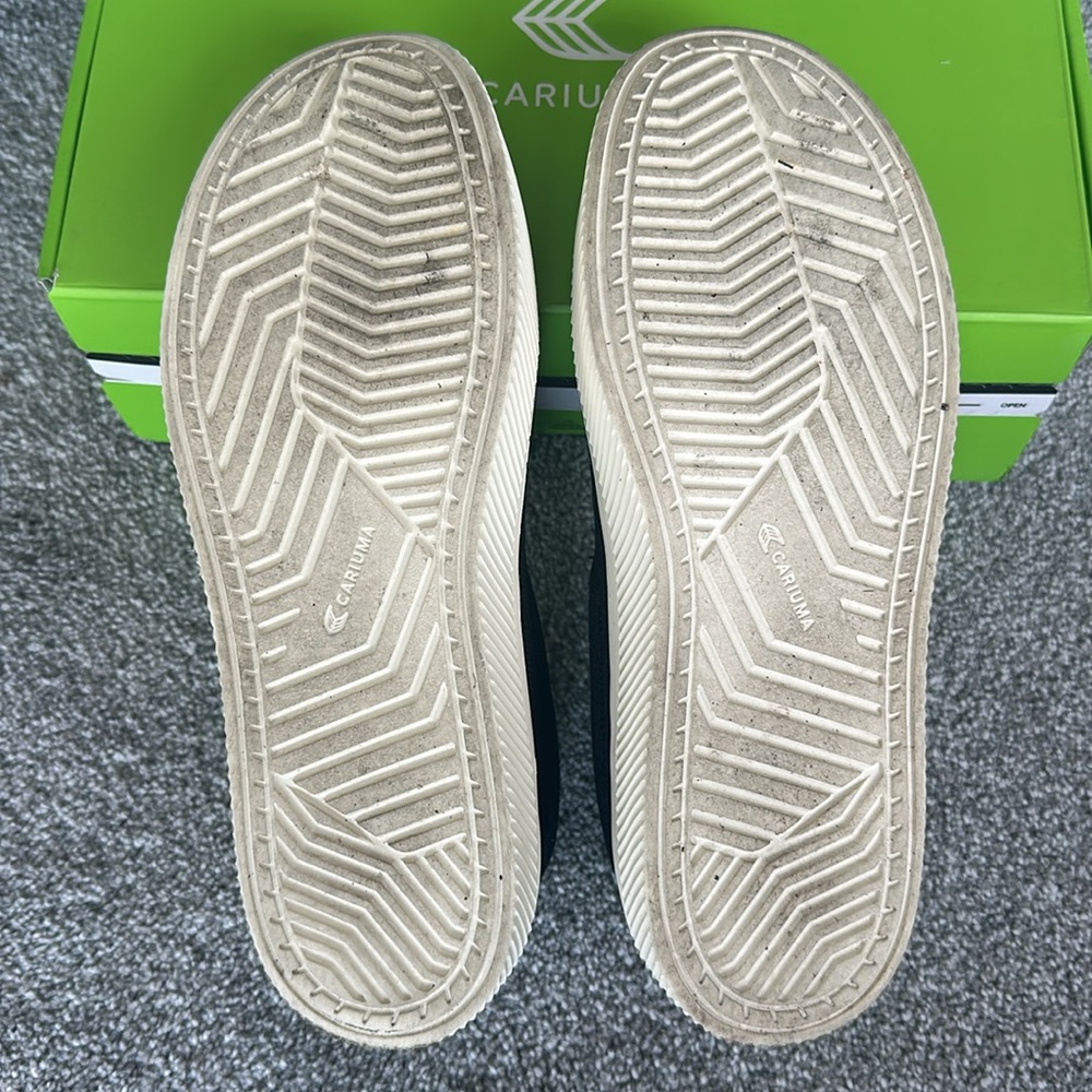 Cariuma Slip On Black Knit Sneaker - Picture 3 of 5